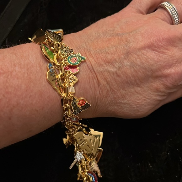 WIZARD OF OZ 34 Character Charm Bracelet by BRADFORD EXCHANGE NIB - Picture 9 of 15